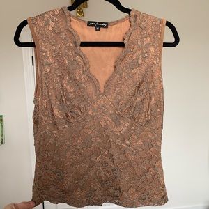 Anthropologie lace top